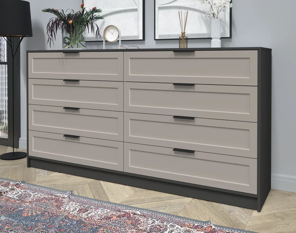 Изображение товара Комод Интерлиния Концепт Тренд КТ-К197 (антрацит/луна)