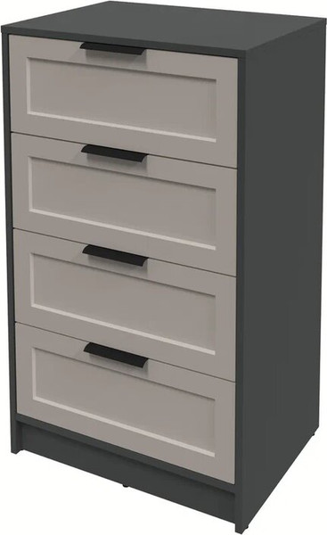 Изображение товара Комод Интерлиния Концепт Тренд КТ-К60 (антрацит/луна)