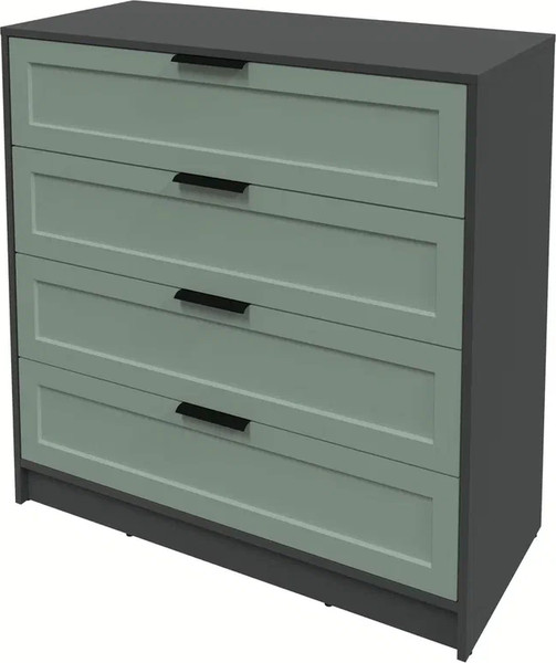 Изображение товара Комод Интерлиния Концепт Тренд КТ-К100 (антрацит/мята)