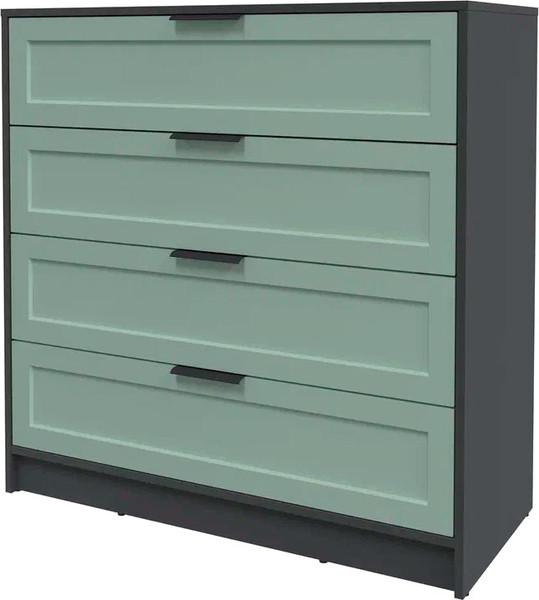 Изображение товара Комод Интерлиния Концепт Тренд КТ-К100 (антрацит/мята)