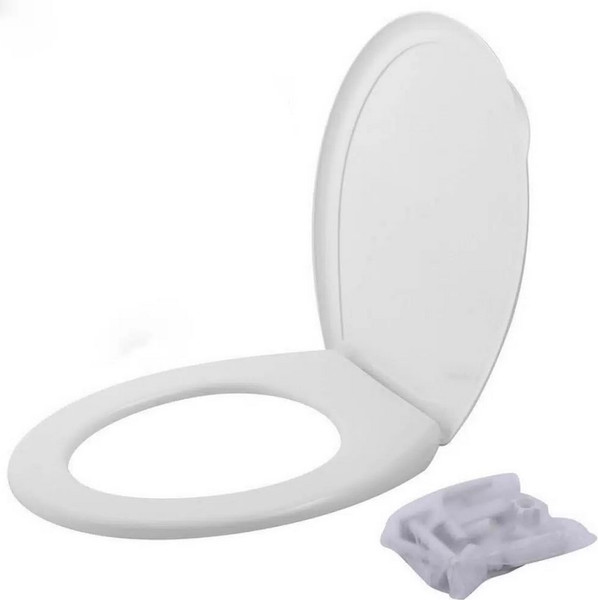 Изображение товара Крышка для унитаза Русспласт Лотос / РП-813 (белый)