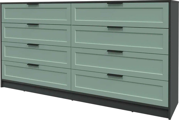 Изображение товара Комод Интерлиния Концепт Тренд КТ-К197 (антрацит/мята)