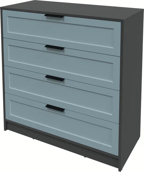 Изображение товара Комод Интерлиния Концепт Тренд КТ-К100 (антрацит/океан)