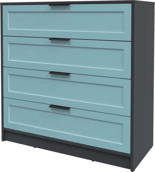 Изображение товара Комод Интерлиния Концепт Тренд КТ-К100 (антрацит/океан)