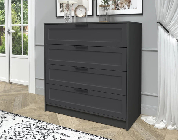 Изображение товара Комод Интерлиния Концепт Тренд КТ-К100 (антрацит/пепел)