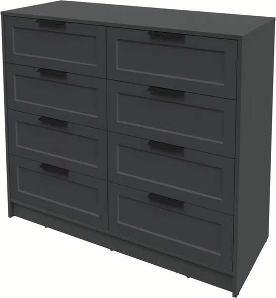 Изображение товара Комод Интерлиния Концепт Тренд КТ-К117 (антрацит/пепел)