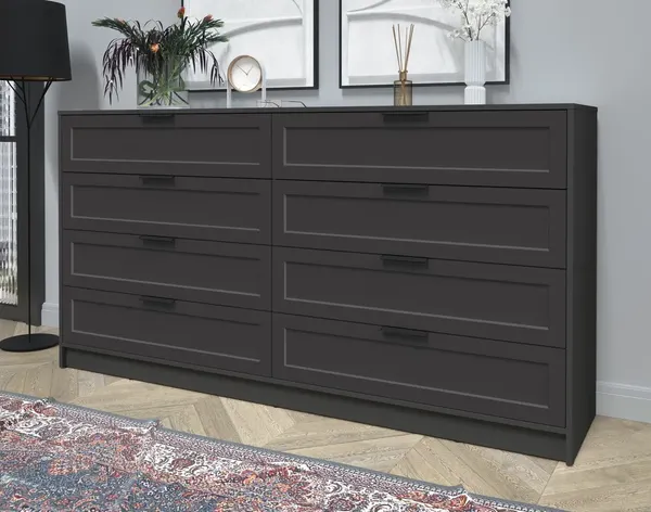 Изображение товара Комод Интерлиния Концепт Тренд КТ-К197 (антрацит/пепел)