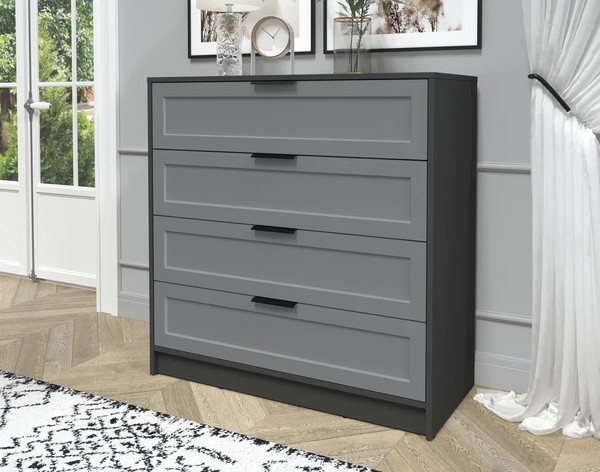 Изображение товара Комод Интерлиния Концепт Тренд КТ-К100 (антрацит/серый)