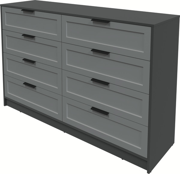 Изображение товара Комод Интерлиния Концепт Тренд КТ-К157 (антрацит/серый)