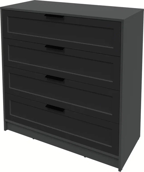Изображение товара Комод Интерлиния Концепт Тренд КТ-К100 (антрацит/черный)