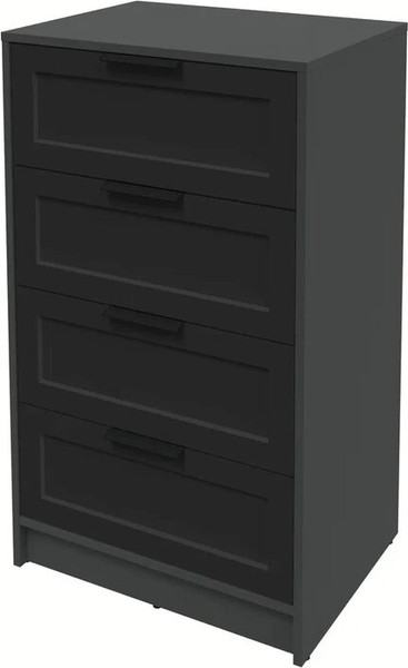 Изображение товара Комод Интерлиния Концепт Тренд КТ-К60 (антрацит/черный)