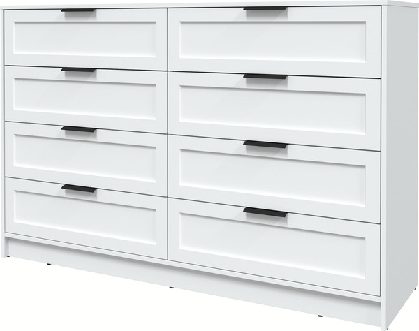 Изображение товара Комод Интерлиния Концепт Тренд КТ-К157 (белый платинум/белый)