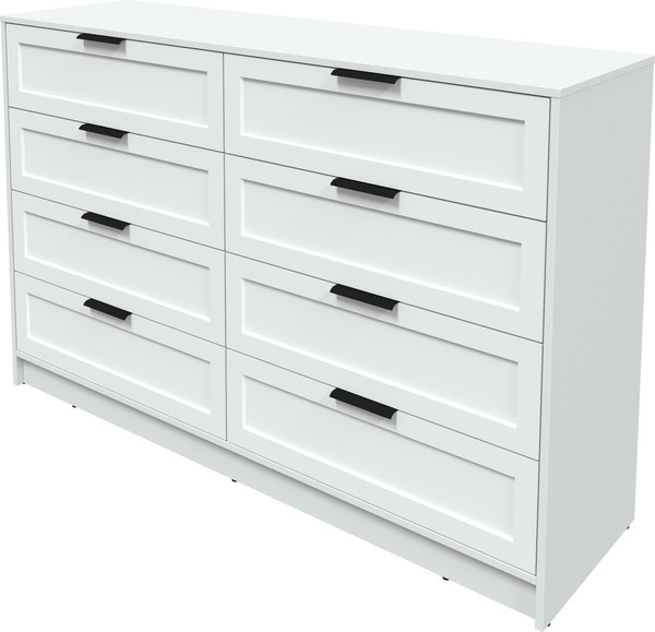 Изображение товара Комод Интерлиния Концепт Тренд КТ-К157 (белый платинум/белый)