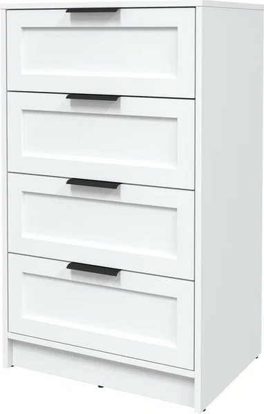 Изображение товара Комод Интерлиния Концепт Тренд КТ-К60 (белый платинум/белый)