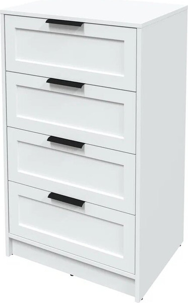 Изображение товара Комод Интерлиния Концепт Тренд КТ-К60 (белый платинум/белый)