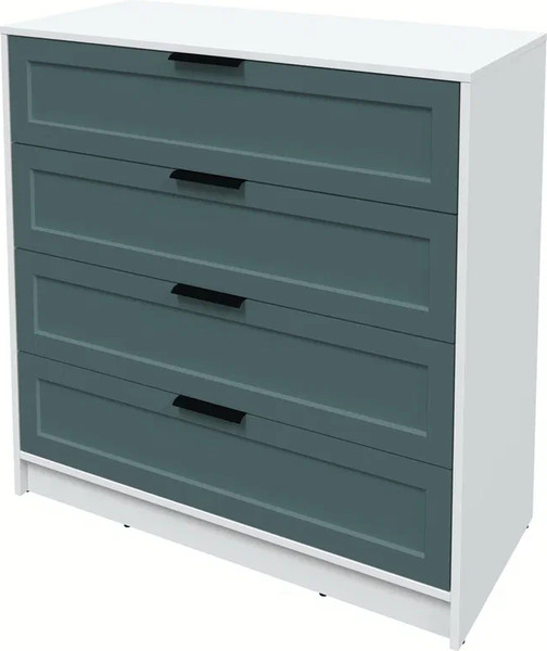 Изображение товара Комод Интерлиния Концепт Тренд КТ-К100 (белый платинум/верде)