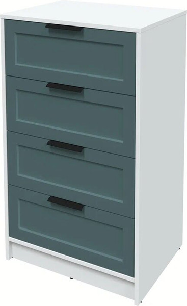 Изображение товара Комод Интерлиния Концепт Тренд КТ-К60 (белый платинум/верде)