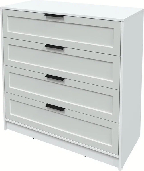 Изображение товара Комод Интерлиния Концепт Тренд КТ-К100 (белый платинум/грей)