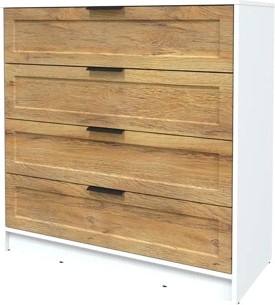 Изображение товара Комод Интерлиния Концепт Тренд КТ-К100 (белый платинум/дуб вотан)