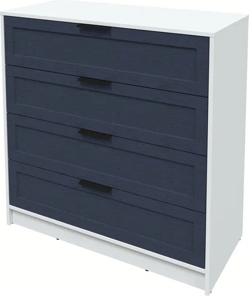 Изображение товара Комод Интерлиния Концепт Тренд КТ-К100 (белый платинум/дуб королевский)