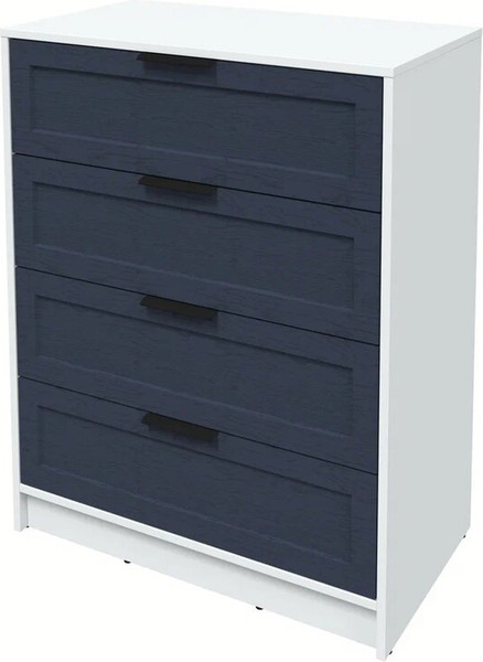 Изображение товара Комод Интерлиния Концепт Тренд КТ-К80 (белый платинум/дуб королевский)