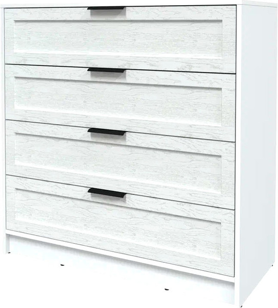 Изображение товара Комод Интерлиния Концепт Тренд КТ-К100 (белый платинум/дуб полярный)