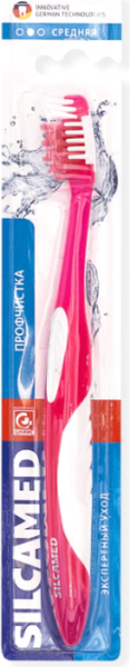 Изображение товара Зубная щетка Silca Med профессиональная чистка средней жесткости