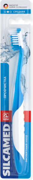 Изображение товара Зубная щетка Silca Med профессиональная чистка средней жесткости