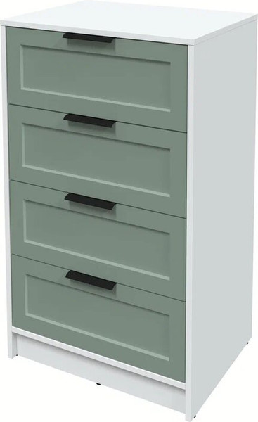 Изображение товара Комод Интерлиния Концепт Тренд КТ-К60 (белый платинум/мята)