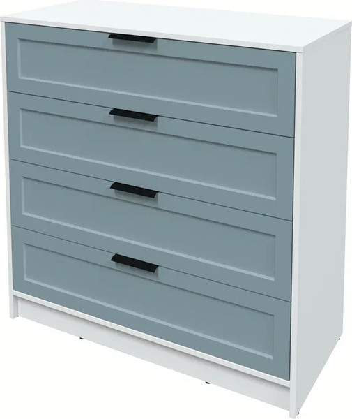 Изображение товара Комод Интерлиния Концепт Тренд КТ-К100 (белый платинум/океан)