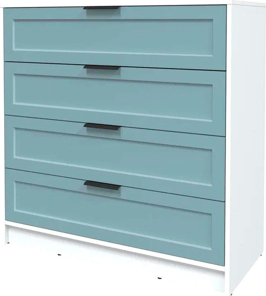 Изображение товара Комод Интерлиния Концепт Тренд КТ-К100 (белый платинум/океан)