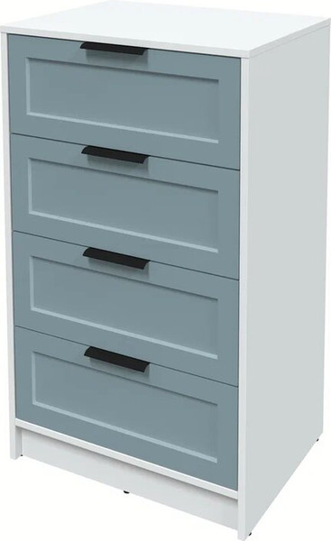 Изображение товара Комод Интерлиния Концепт Тренд КТ-К60 (белый платинум/океан)