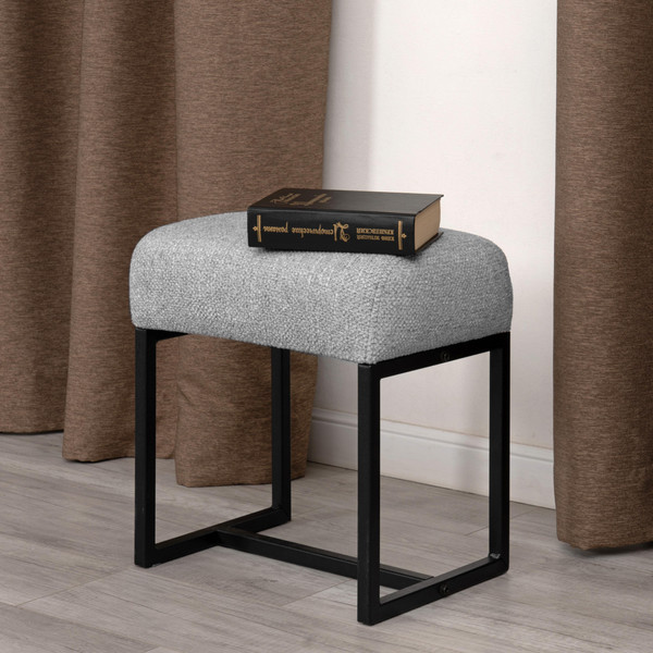 Изображение товара Пуф Tetchair Чарли Люкс (велюр/букле, VT shape silver)