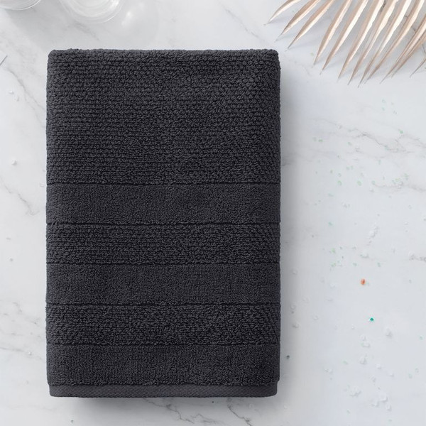 Изображение товара Полотенце Verossa Milano махровое 70x140 500г (темный базальт)