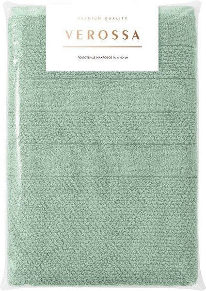 Изображение товара Полотенце Verossa Milano махровое 70x140 500г (полынь)