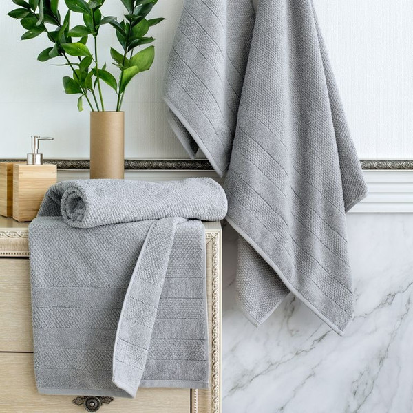 Изображение товара Полотенце Verossa Milano махровое 33x50 500г (холодный серый)