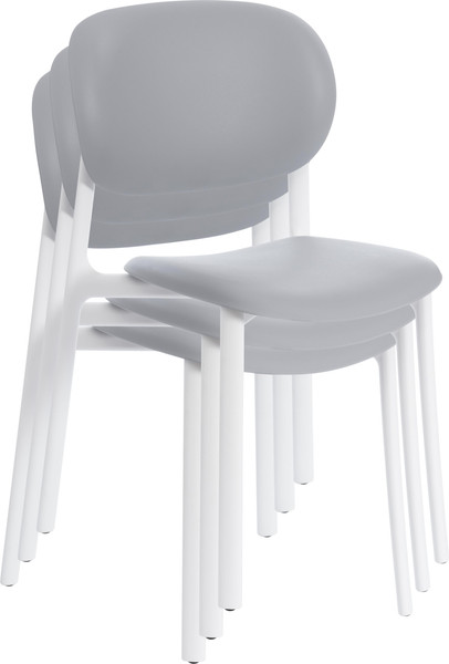 Изображение товара Стул Tetchair Adore XRB-1025 (серый/белый)