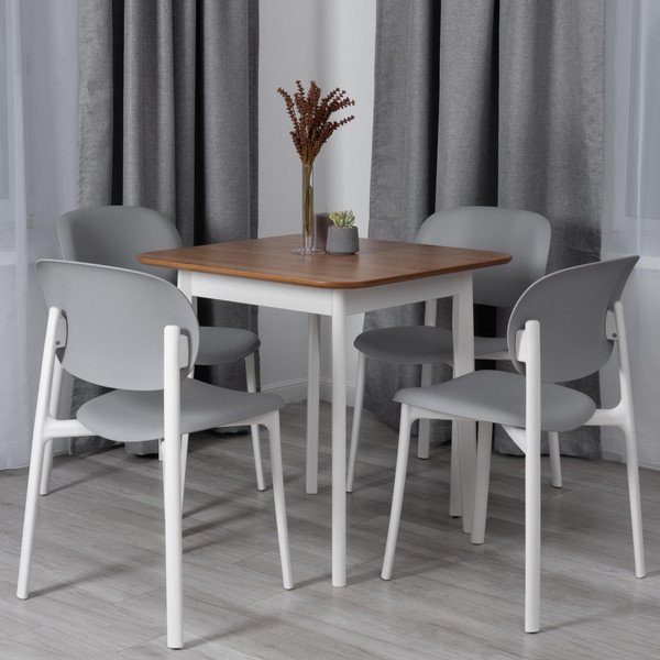 Изображение товара Стул Tetchair Adore XRB-1025 (серый/белый)