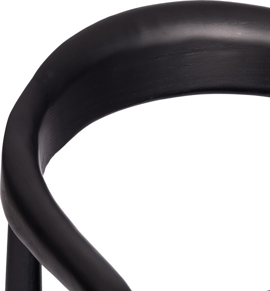 Изображение товара Стул Tetchair Baldur (дерево вяз/ткань лен, черный/черный лен)