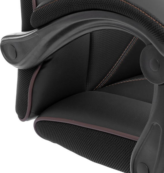 Изображение товара Кресло геймерское Tetchair Arena metalBL (кож/зам, черный/черный карбон, 36-6/карбон черный)