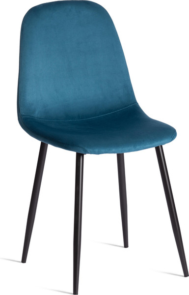Изображение товара Набор стульев Tetchair Breeze 4724 (4шт, темно-бирюзовый HLR62/черный)