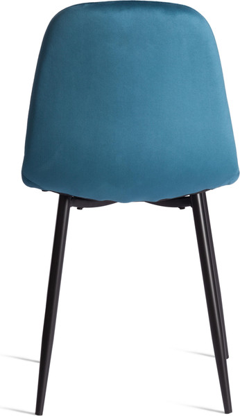 Изображение товара Набор стульев Tetchair Breeze 4724 (4шт, темно-бирюзовый HLR62/черный)