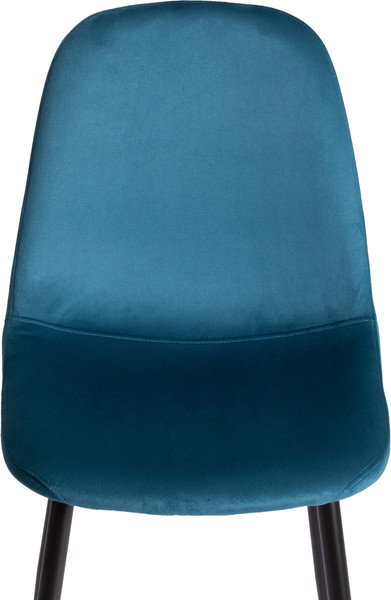 Изображение товара Набор стульев Tetchair Breeze 4724 (4шт, темно-бирюзовый HLR62/черный)