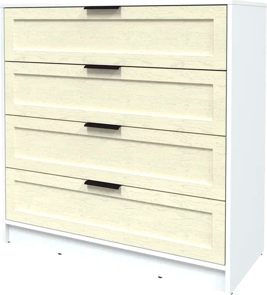 Изображение товара Комод Интерлиния Концепт Тренд КТ-К100 (белый платинум/дуб снежный)