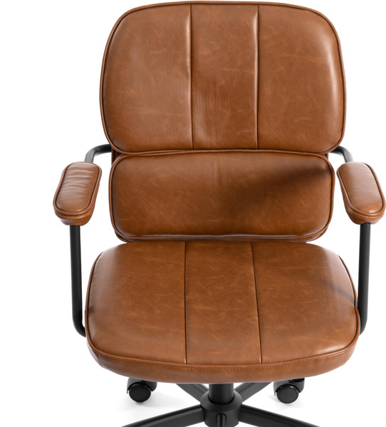 Изображение товара Кресло офисное Tetchair Alpha (иск. кожа, коричневый)