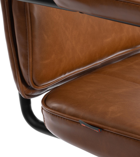 Изображение товара Кресло офисное Tetchair Alpha (иск. кожа, коричневый)