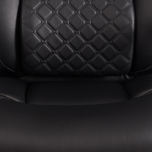 Изображение товара Кресло офисное Tetchair Atlant (рецикл. кожа/иск. кожа, черный)