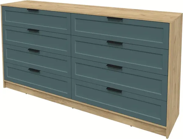 Изображение товара Комод Интерлиния Концепт Тренд КТ-К197 (дуб золотой/верде)