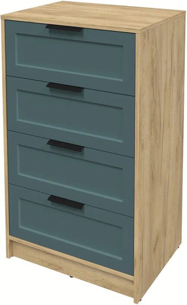 Изображение товара Комод Интерлиния Концепт Тренд КТ-К60 (дуб золотой/верде)