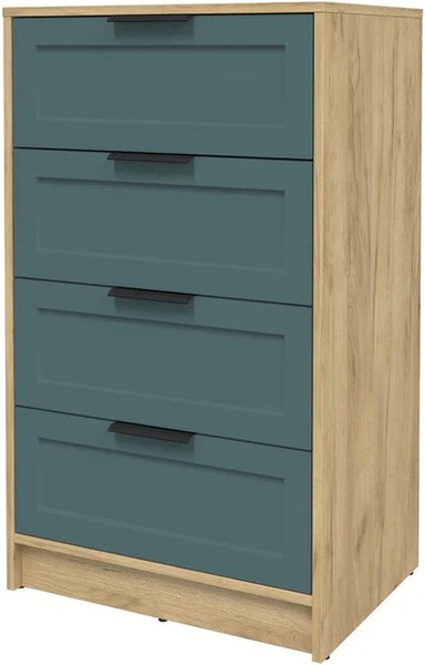 Изображение товара Комод Интерлиния Концепт Тренд КТ-К60 (дуб золотой/верде)